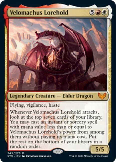 ট ইট র Mtg Fan ストリクスヘイヴン ヴェロマカス ロアホールド Elder Dragon Of Lorehold が公開 赤白の伝説神話エルダー ドラゴン T Co En3kolrbko