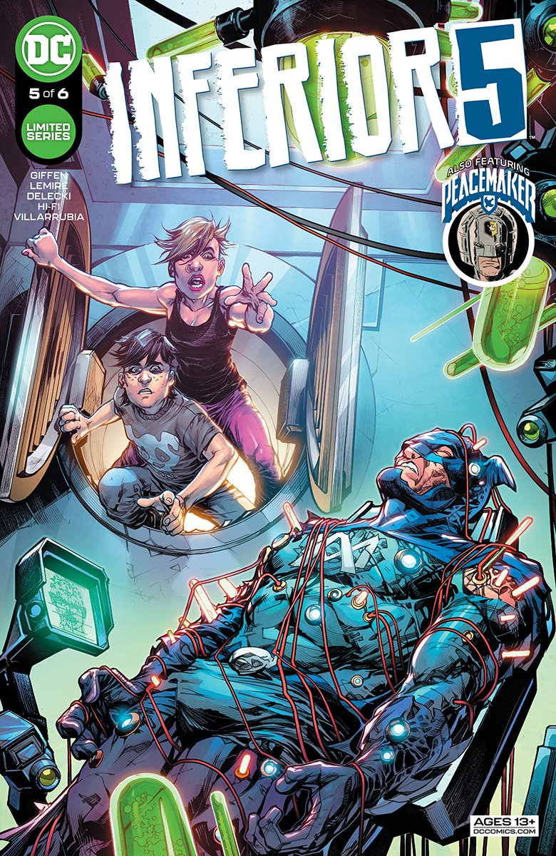 WeirdScienceDC's tweet photo. PREVIEW: Inferior Five #5
https://t.co/gkFQflSemi
@dccomics #inferiorfive #peacemaker #comics #comicbookpreviews https://t.co/S8vZuyzL2Q