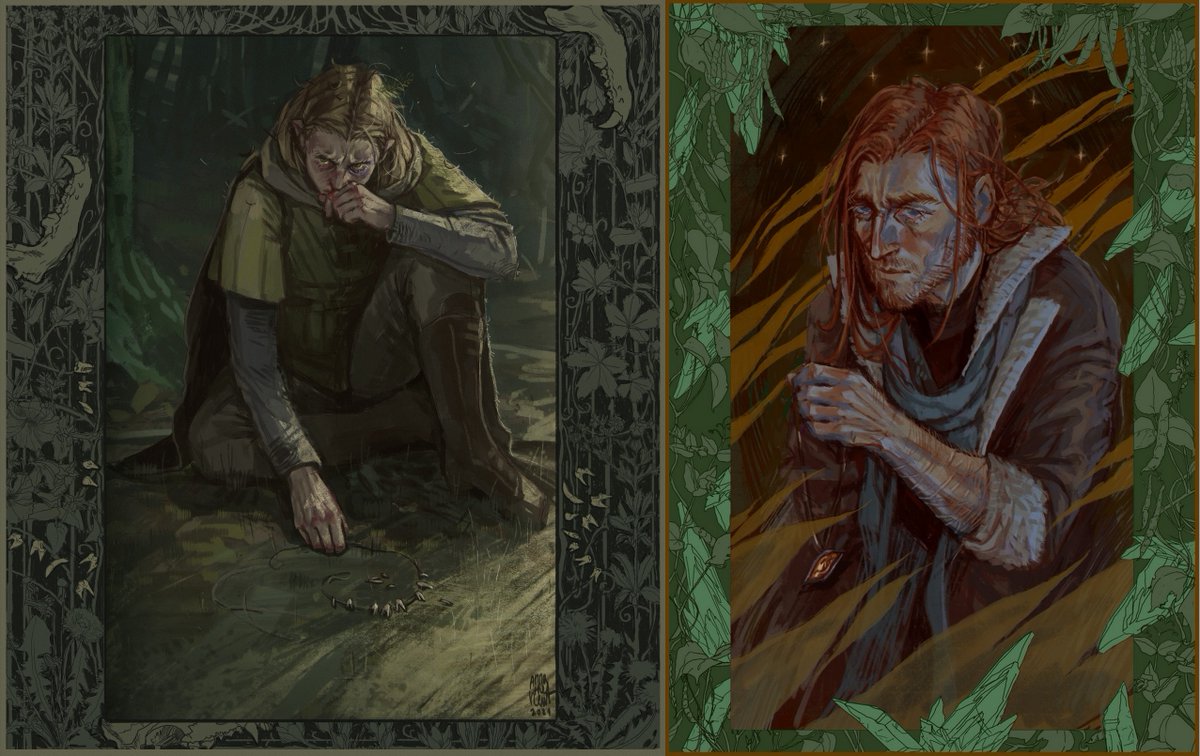 EyeOfTheNewt's tweet photo. hi #VisibleWomen #VisibleNonbinary I'm Newt, a queer artist working mainly in fantasy illustration!

Im open for work on TTRPG projects, book covers, and other illustration/concept art work this year.

portfolio: https://t.co/4OiWFm6qXf
socials: https://t.co/O2WFgnkGID https://t.co/33hftGrYsE