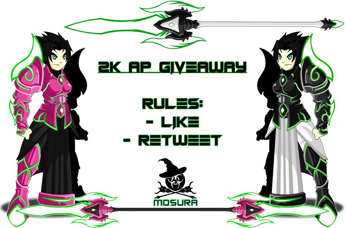MosuraAE's tweet photo. I'm doing another giveaway!

2K APs up for grabs! All you have to do is like and retweet this post. Following isn't necessary, but again, greatly appreciated💚

Ends April 9th.
Good luck! https://t.co/A4328ihsgC
