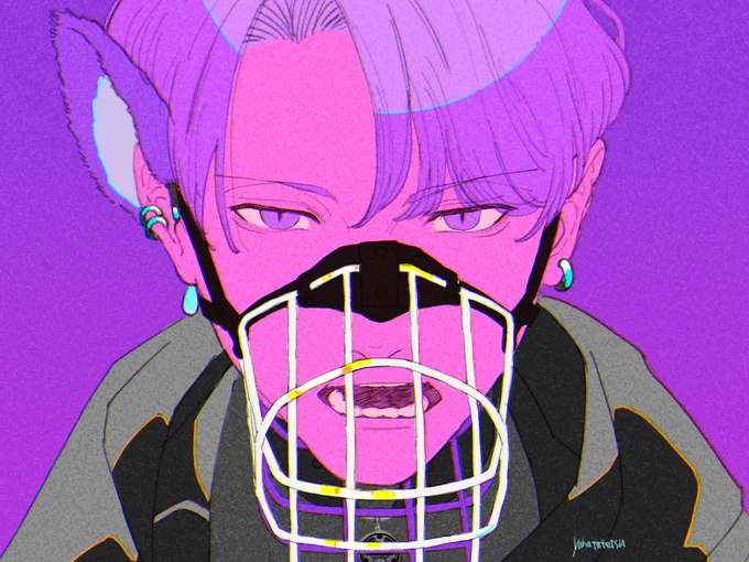 「噛みませんよ。わん」 
