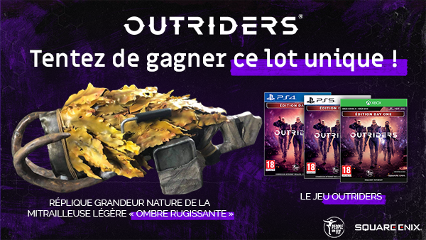 Micromania_Fr's tweet photo. Pour la sortie de #Outriders cette semaine, nous vous proposons un concours EXCLU ! Tentez de remporter une réplique unique au monde de l'Ombre Rugissante, ainsi qu'un exemplaire du jeu ! 

RT &amp; follow @Micromania_Fr, mentionnez un ami en réponse avec #OutridersXMicromania https://t.co/s4z8w70png
