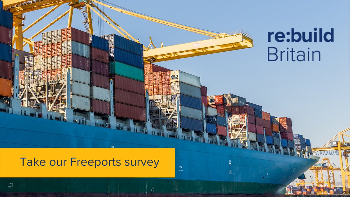 WBD_UK's tweet photo. Please take part in our Freeports business sentiment survey. 🛳️

Have your say &amp; help us understand how businesses &amp; regions feel about Freeports. https://t.co/CuI4Ehrbq3

#rebuildbritain #freeports #customs #trade #survey https://t.co/F0LQ0rVdcT