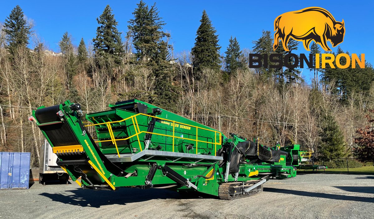 BisonIron's tweet photo. SOLD!
This S190 Track Mounted 20’x5’ 3 Deck Screening plant is headed to it's new home!
This high production portable finishing screen is powered with a CAT Engine.

📞:1-604-813-2424
✉️:info@bisoniron.com
🖱https://t.co/BDJKDI6Nzy https://t.co/0daBeKcJN7