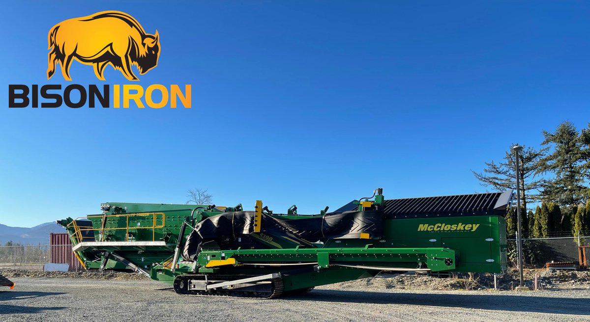 BisonIron's tweet photo. SOLD!
This S190 Track Mounted 20’x5’ 3 Deck Screening plant is headed to it's new home!
This high production portable finishing screen is powered with a CAT Engine.

📞:1-604-813-2424
✉️:info@bisoniron.com
🖱https://t.co/BDJKDI6Nzy https://t.co/0daBeKcJN7
