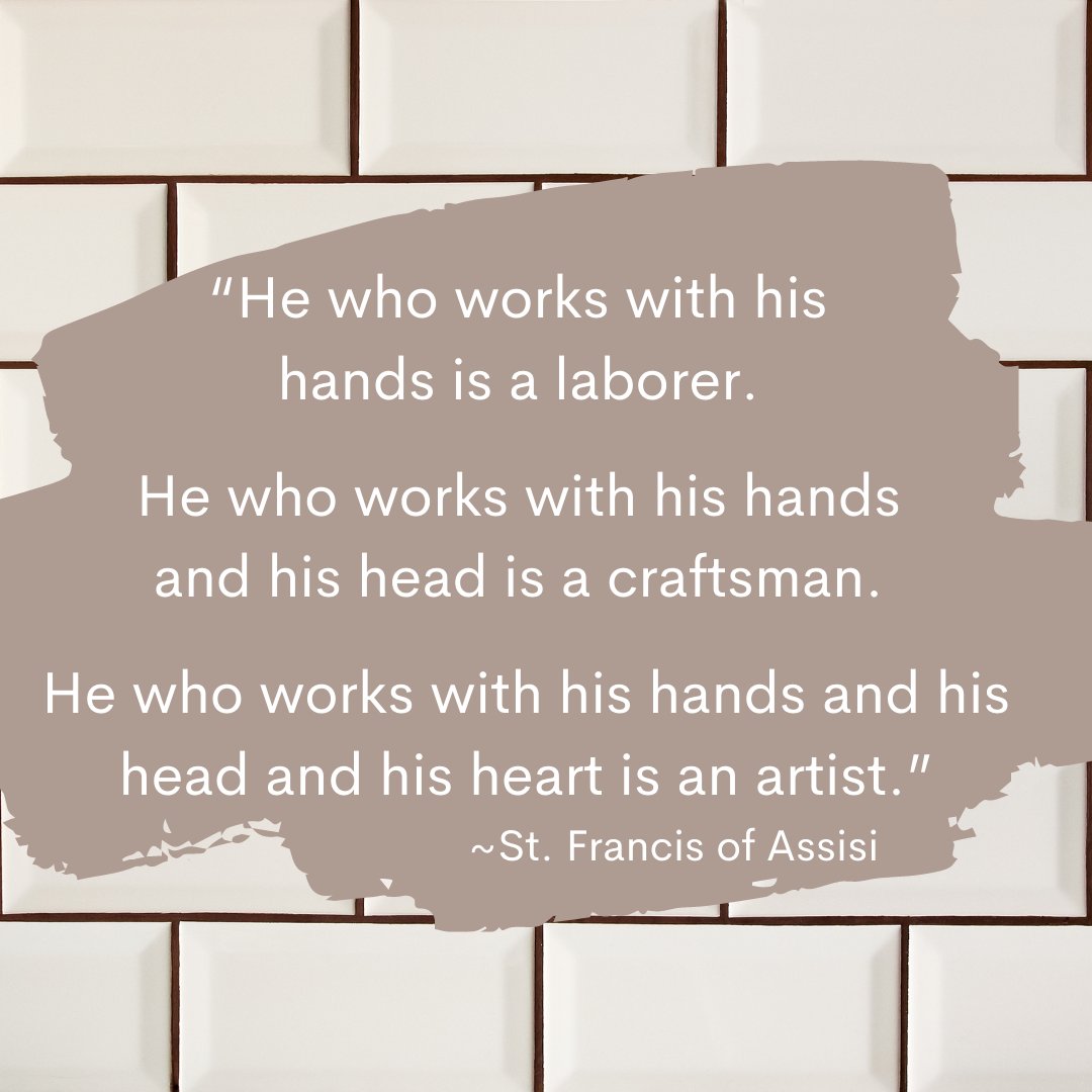 HuntToolCo's tweet image. Tilers are artists - there is no mistaking that! #tiling #tiletool #tilespacer #tilecontractor #artist #workwithyourheart