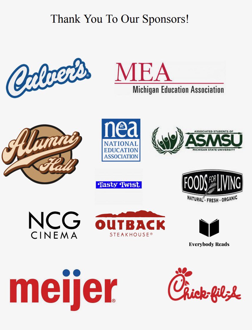aspiringedmsu's tweet photo. Thank you to all of our sponsors for Outreach to Teach 2021 🥳 https://t.co/Ct6xJLrKa7