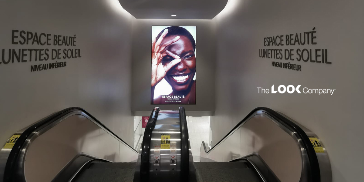 TheLookCompany1's tweet image. Backlit lightboxes as identification signage at pivotal locations illuminate visual information for your shoppers so that they can feel at ease moving throughout your store. More on retail solutions: hubs.li/H0JVj0N0 #retaildesign #wayfinding #backlitgraphics