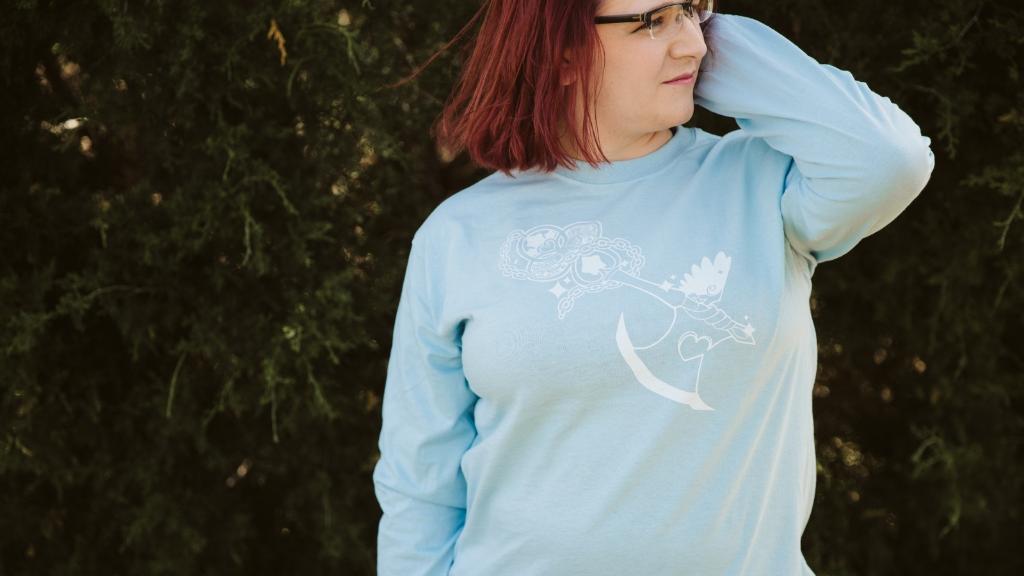 TheRTStore's tweet photo. To celebrate Transgender Day of Visibility, the incredible @KdinJenzen and artist @LilQbits have created a capsule collection inspired by magical transformation sequences from anime. All the profits from this collection will benefit @MPJInstitute! https://t.co/94lP3MUuDh https://t.co/ci3U28FUOX