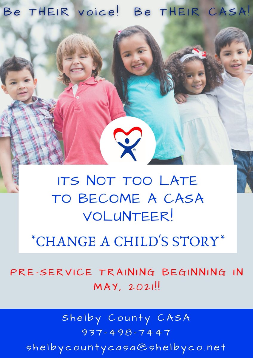 ShelbyCoCasa's tweet photo. We are in need of volunteers! Please spread the word. For more information please message or call us
#ShelbyCounty #Volunteer #Advocate #Sidney #Ohio https://t.co/HQID6hLdMZ