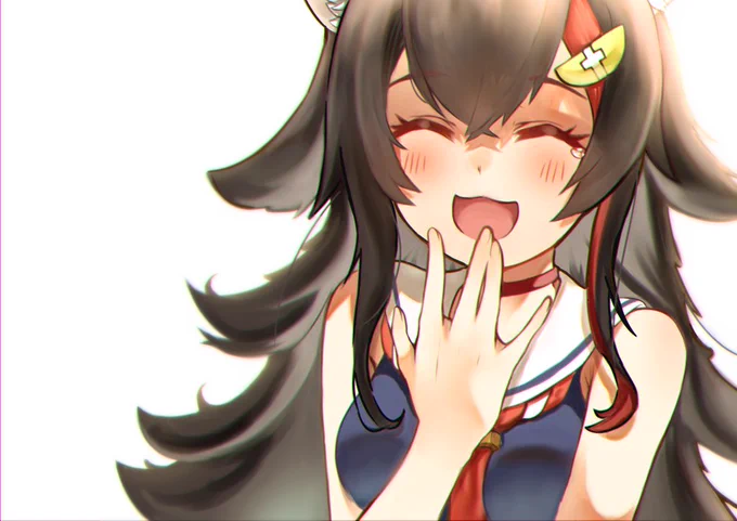 笑い声が大好きです #みおーん絵 