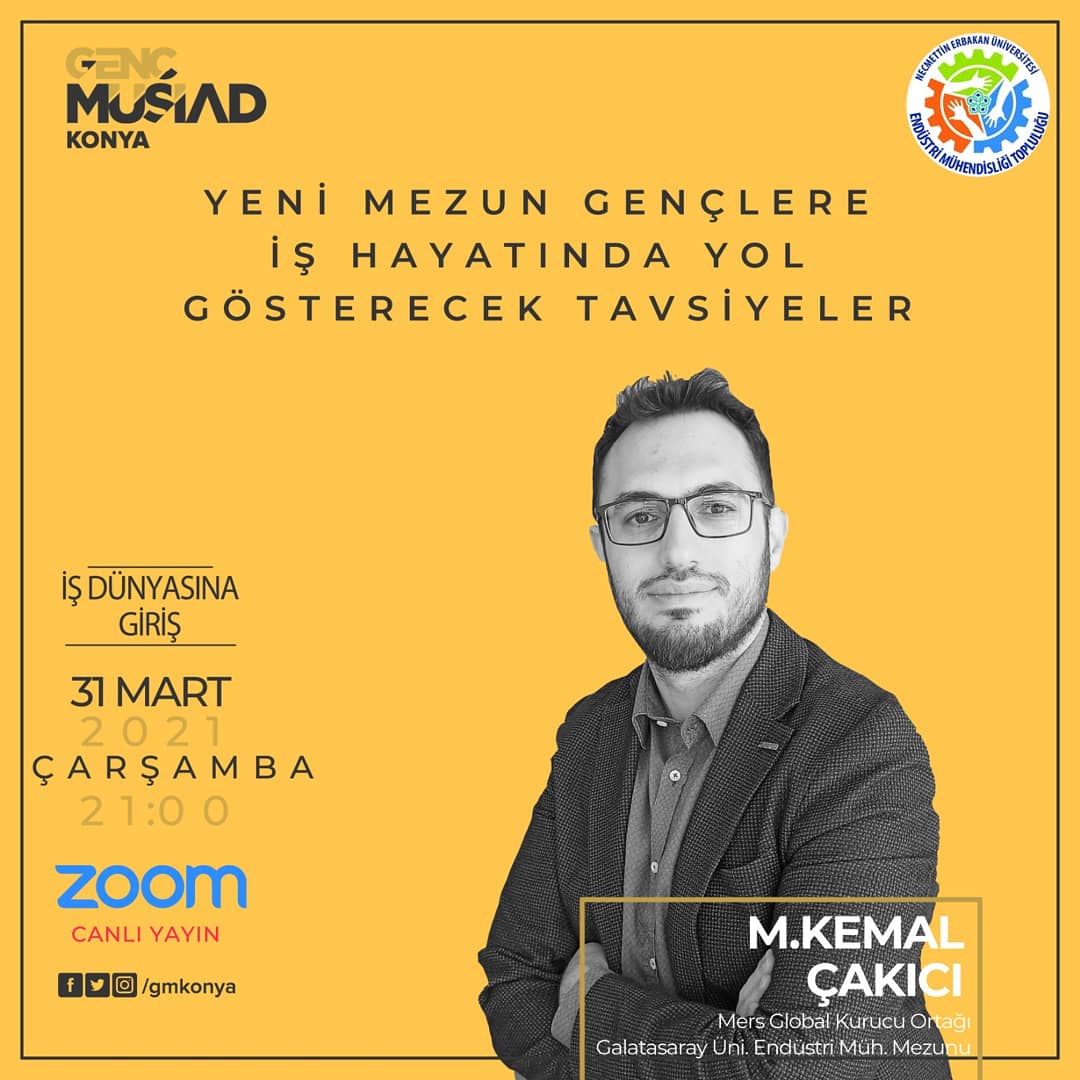 emtneu's tweet photo. Herkese merhaba arkadaşlar, 31 Mart Çarşamba günü saat 21:00'da tecrübeli Endüstri Mühendisi M.Kemal Çakıcı ile zoom üzerinden gerçekleştireceğimiz etkinliğe hepinizi bekleriz.
Katılım formu:
https://t.co/nzAxF1p85T
#mühendislik #teknoloji https://t.co/zU8aLIl2wU