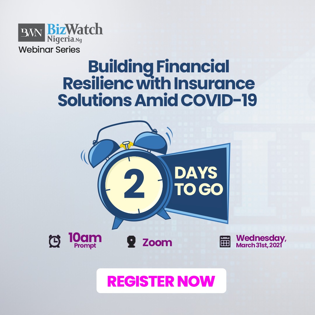 BizWatchNigeria's tweet photo. Have you registered for the #BizwatchNigeria Webinar series?
Join our panel of experts as they discuss how you can ensure financial security in the face of disruptions/crisis.
Register Now 👇
https://t.co/JApl5veWmK
#BWNwebinarseries
#BWNinsurance https://t.co/Bmz4qyNOQu
