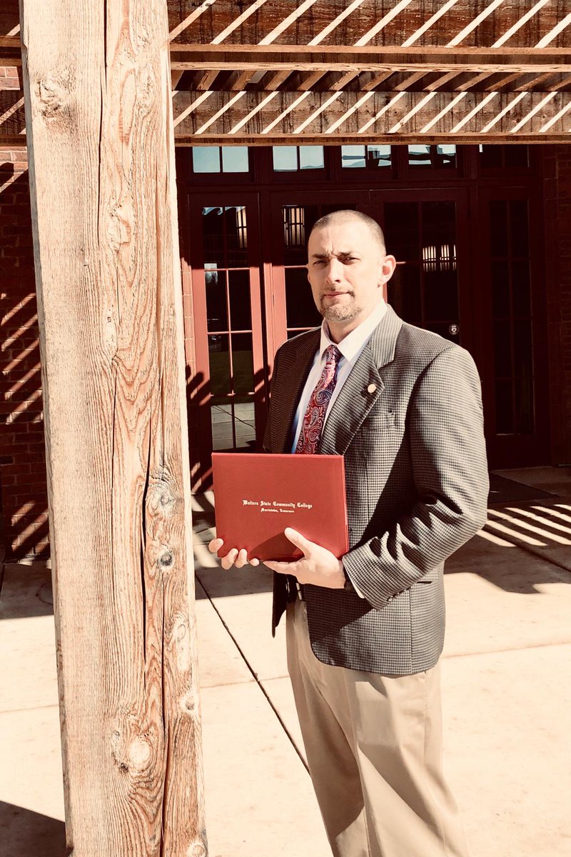 DonnaTurner1441's tweet photo. So proud of TDOC -OIC Agent Roger "Brad" Tidwell who graduated Friday from Walter's State Law Enforcement Training Academy!Agent Tidwell is assigned to the Investigation Unit in the Middle Region. #TNTDOC1 @TNTDOC1 https://t.co/xocSxf3R4u