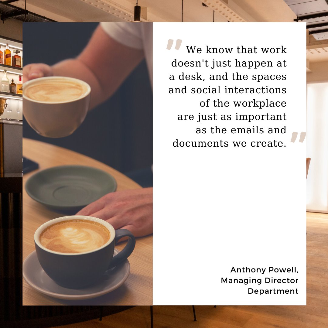 As the world starts to open up, Managing Director Anthony Powell discusses the importance of the workplace going forward, in NW Insider's April edition. Available in print to read alongside a coffee ☕