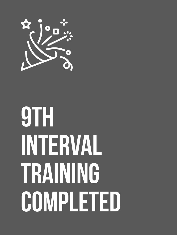 TeachManuel's tweet photo. After a year of unpredictability, I’ve finally been getting back into the swing of healthy body/healthy mind...so I Finished 9th Interval Training! #mentalhealthawareness #back2training https://t.co/qVsQiIndCR