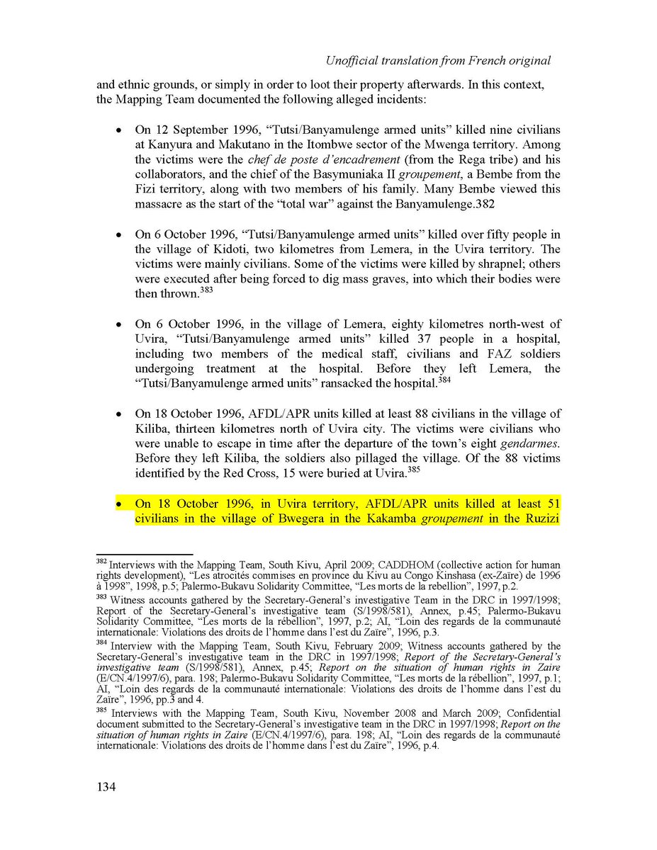 UN Mapping Report tweet media