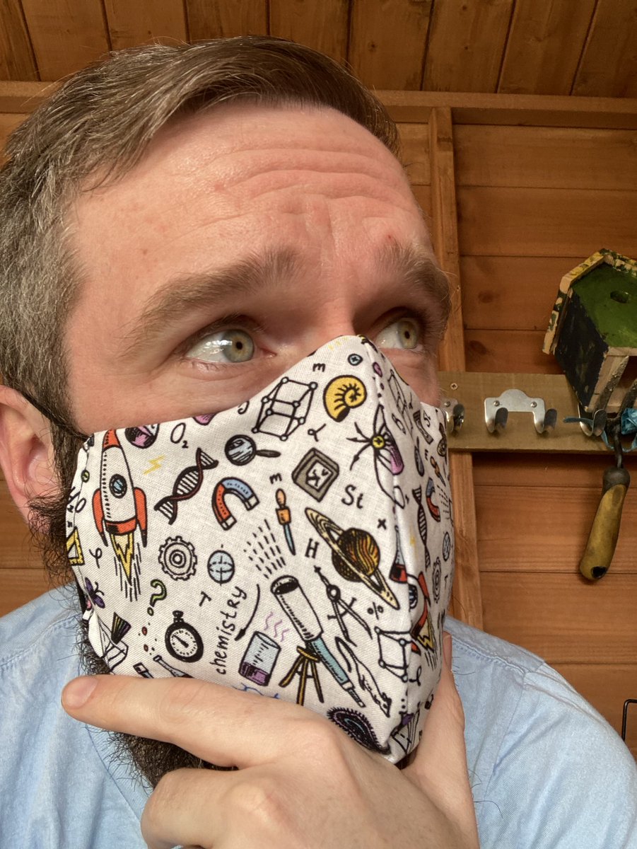 SoilandGas's tweet photo. Government guidelines state that masks should be worn but there is no guidance on how cool or geeky they should be. #NewMasks https://t.co/XGh6EIKeZp