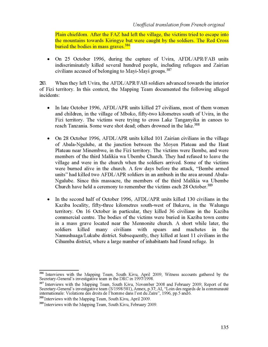 UN Mapping Report tweet media