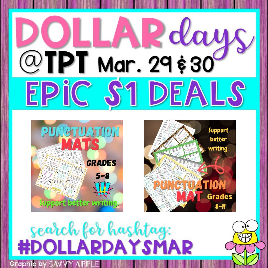 PagecraftR's tweet photo. #dollardaysmar - find lots of great discounts on TPT for the next two days. Here are my sale products: https://t.co/6S6OpX0xwJ