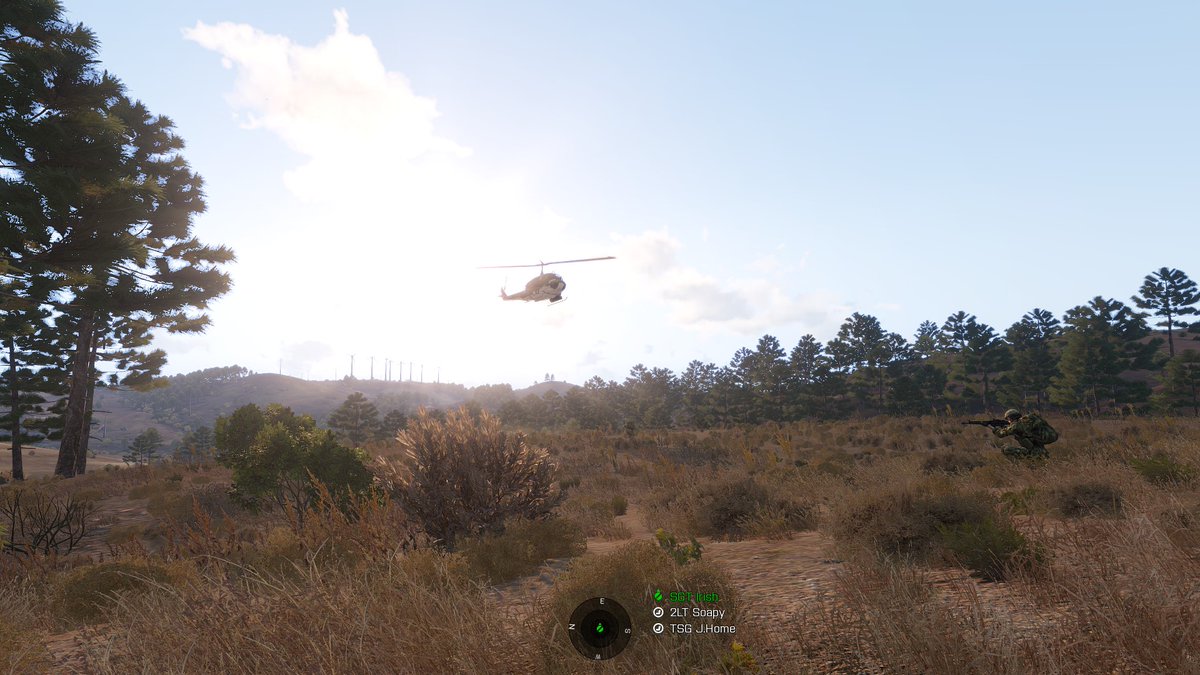 48thInfantry's tweet photo. On Saturday, the @48thInfantry division of the Altis Armed Forces, moved to the North West of the country to seize and secure enemy strongholds. Titan were able to perform their objective at great speed with the use of their armoured Land Rovers. Great work lads! #Arma3 https://t.co/TkCS3fu7vm