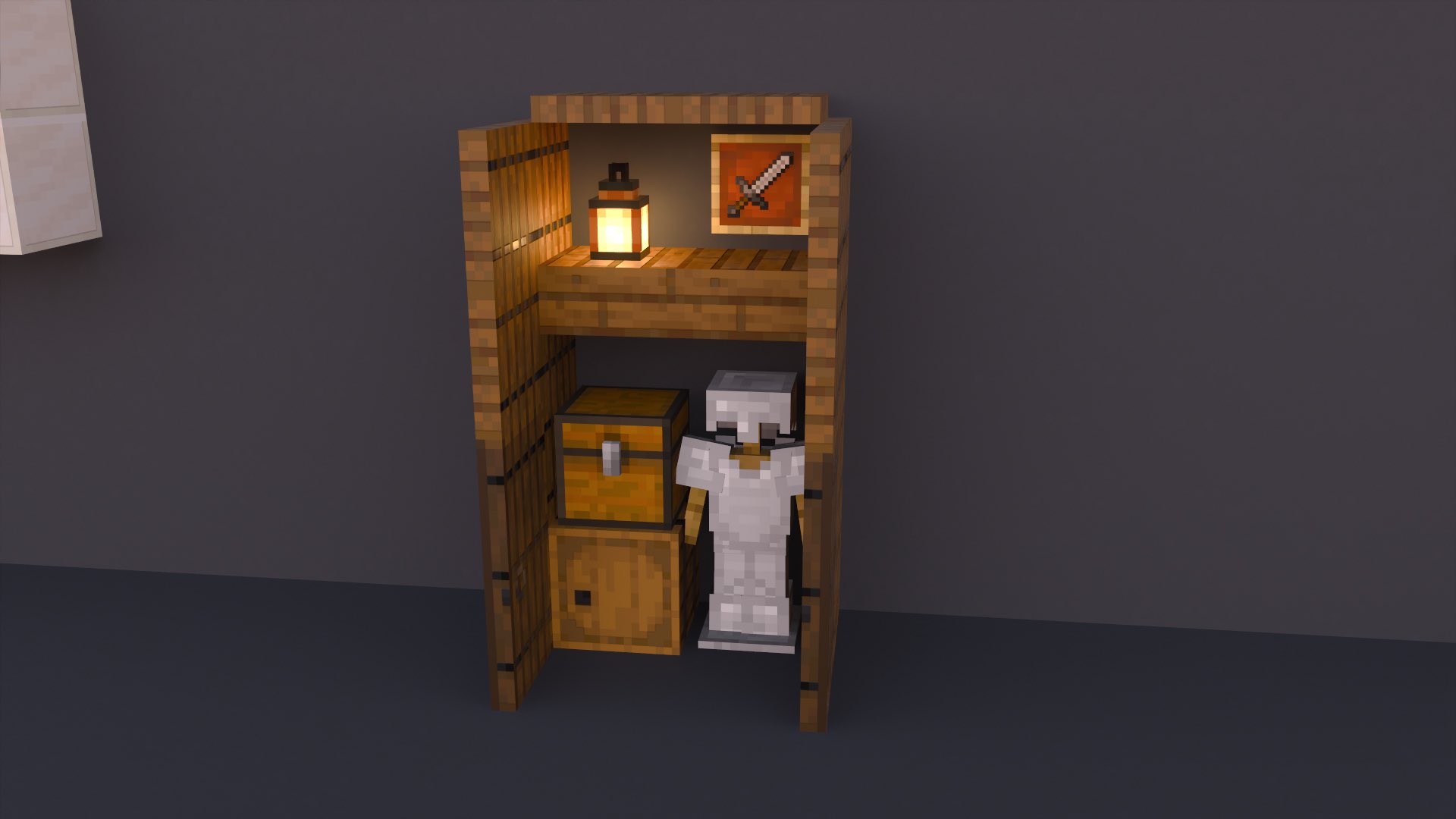 こぐまぷろ Kogumapro 今日は棚をいっぱい試作しました マイクラ Minecraft建築コミュ マインクラフト Minecraft バニラ建築学部 T Co Pbgepjxtbl Twitter