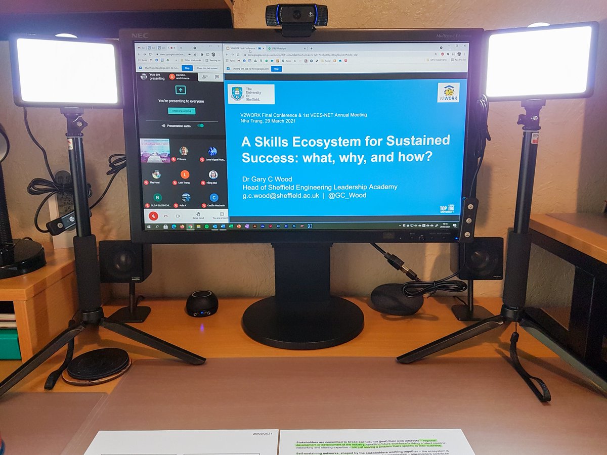 GC_Wood's tweet photo. Delighted to deliver a keynote talk for the V2WORK project in Nha Trang this morning - just a shame I had to do it from my desk instead of being able to travel as planned! :-( Good to join our partners again, though, after being involved in launching the project in 2018. https://t.co/QysvagFKlu