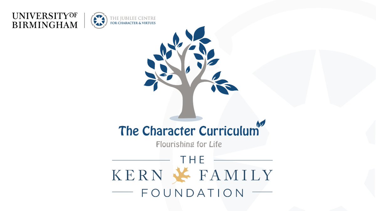 JubileeCentre1's tweet image. Developed with support from the Kern Family Foundation, 'The Character Curriculum' offers free detailed lesson plans, PowerPoints and sharable resources for teachers, providing pupils aged 4 -16 with an introduction to virtue development. 

Learn more at: jubileecentre.ac.uk/thecharactercu…