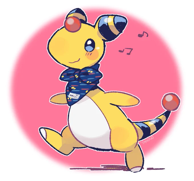 バンダナ巻いてごきげんデンリュウ♪♪♪ 