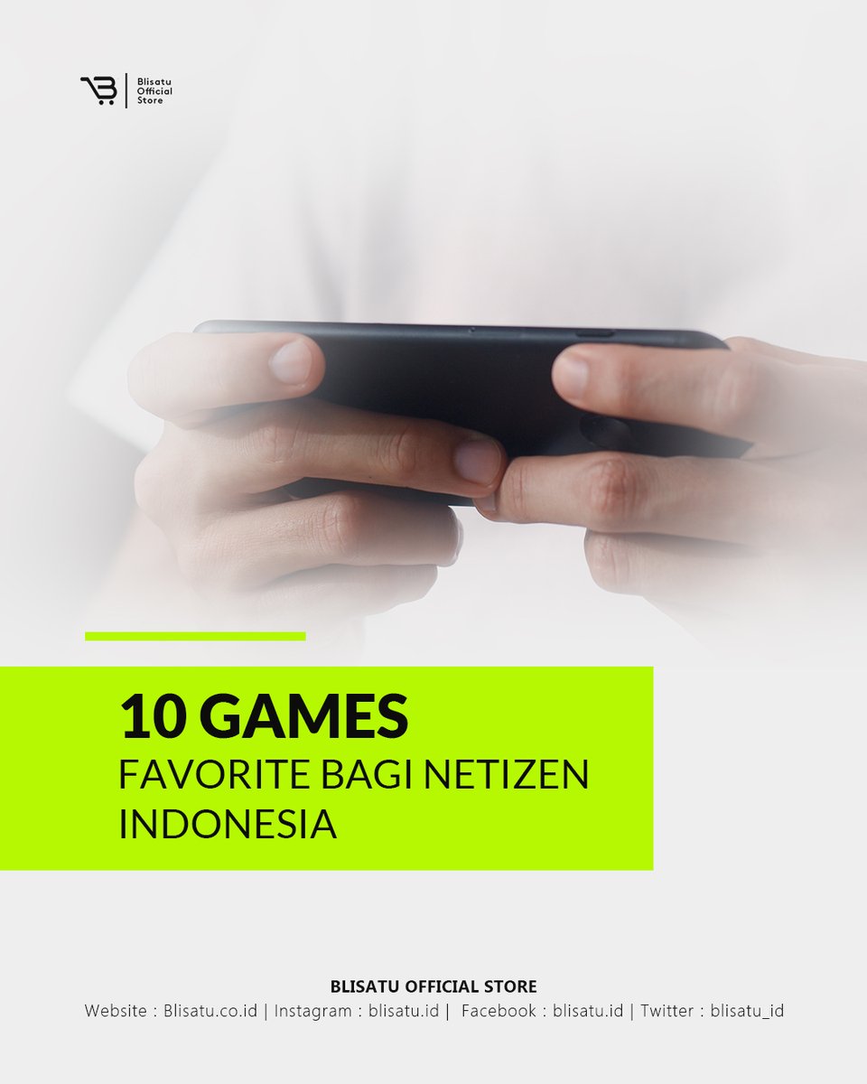 blisatu_id's tweet photo. Selain aktif di media sosial, ternyata Netizen Indonesia juga senang bermain game. Berikut adalah 10 Game yang menjadi Favorite bagi Netizen Indonesia : ⁣⁣
⁣⁣
1. Mobile Legends Bang Bang⁣⁣
2. Wormszone io⁣⁣
3. .... ⁣
⁣
Cek di Instagram kita https://t.co/UuwZQffCsE https://t.co/xELzMKdEPx