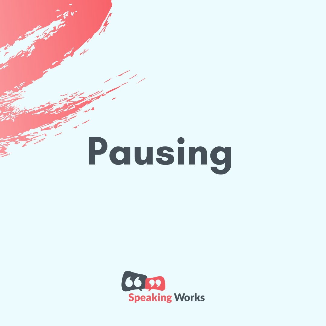 speaking_works's tweet photo. Breathe and pause. 

Allow your brain to catch up with what you are saying and take a full breath when you pause to help you communicate with clarity! 🧠

Pausing allows you the time to breathe and think!💡 https://t.co/G2VmWF1nYj
