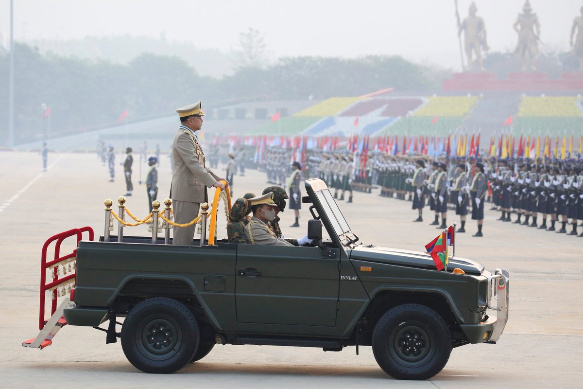 A dangerous echo chamber: "The cloistered nature of the Tatmadaw may help to explain why its leadership underestimated the intensity of opposition to the putsch." The big loss of the Myanmar military’s proxy party "was easily portrayed as electoral fraud." nytimes.com/2021/03/28/wor…