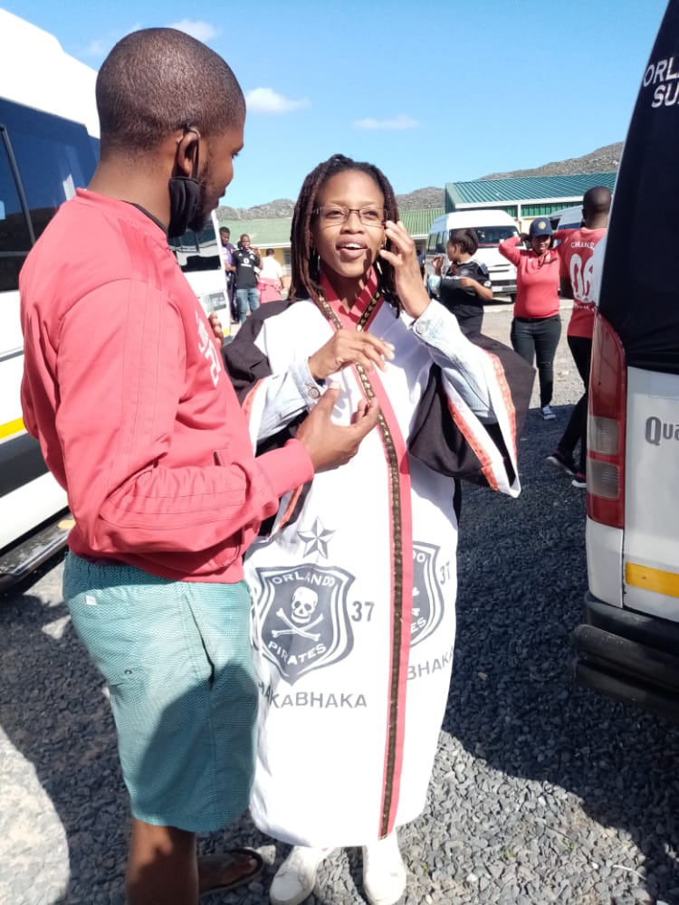 GugulethuBranch's tweet photo. 📸 #FishHoekBranch 2k21 Relaunch || our newest member, Pumie, was her first trip with the branch. Uthi its her first of too many to come 🤣☠ https://t.co/dVCISojjy1