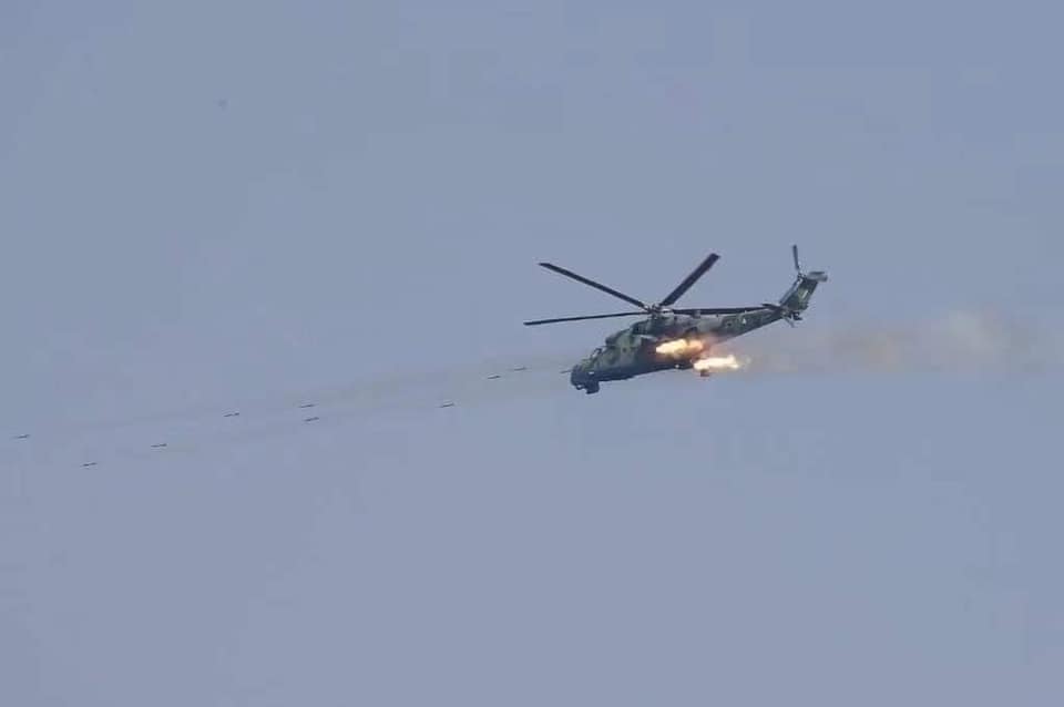 ClaraThiri's tweet photo. Myanmar military uses excessive forces by using jet fighters and combat helicopters to attack ethnic arm-forces in their regions but what we know is
that using fighters and combat helicopters in a
civil war is prohibited.@RapporteurUn  
#Mar29Coup 
#WhatsHappeninglnMyanmar https://t.co/jSOrQRCCIm