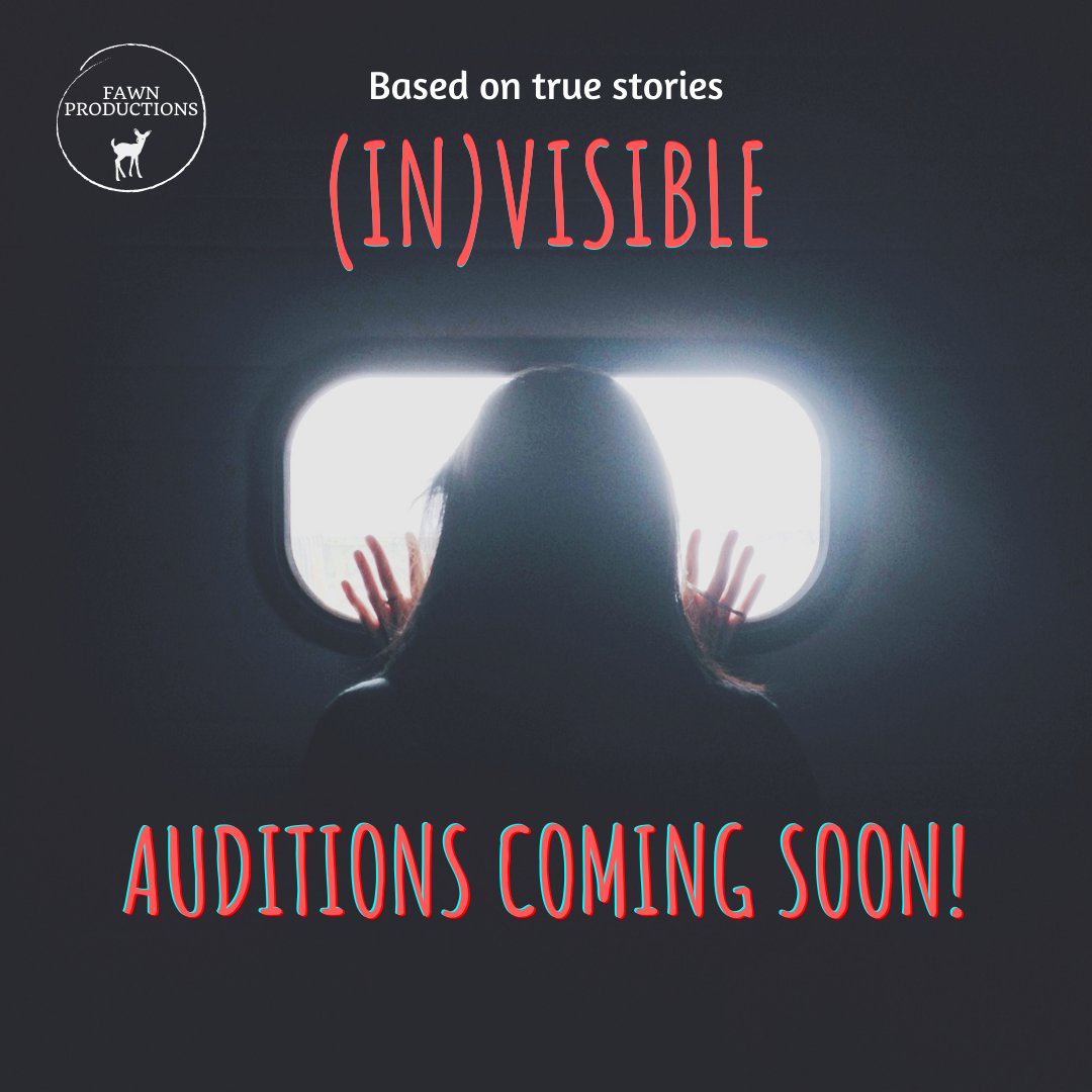 invisible_play's tweet photo. Audition details coming soon ... watch this space!

#theatre #performance #performingarts #film #auditions https://t.co/A2lRhbH5SI
