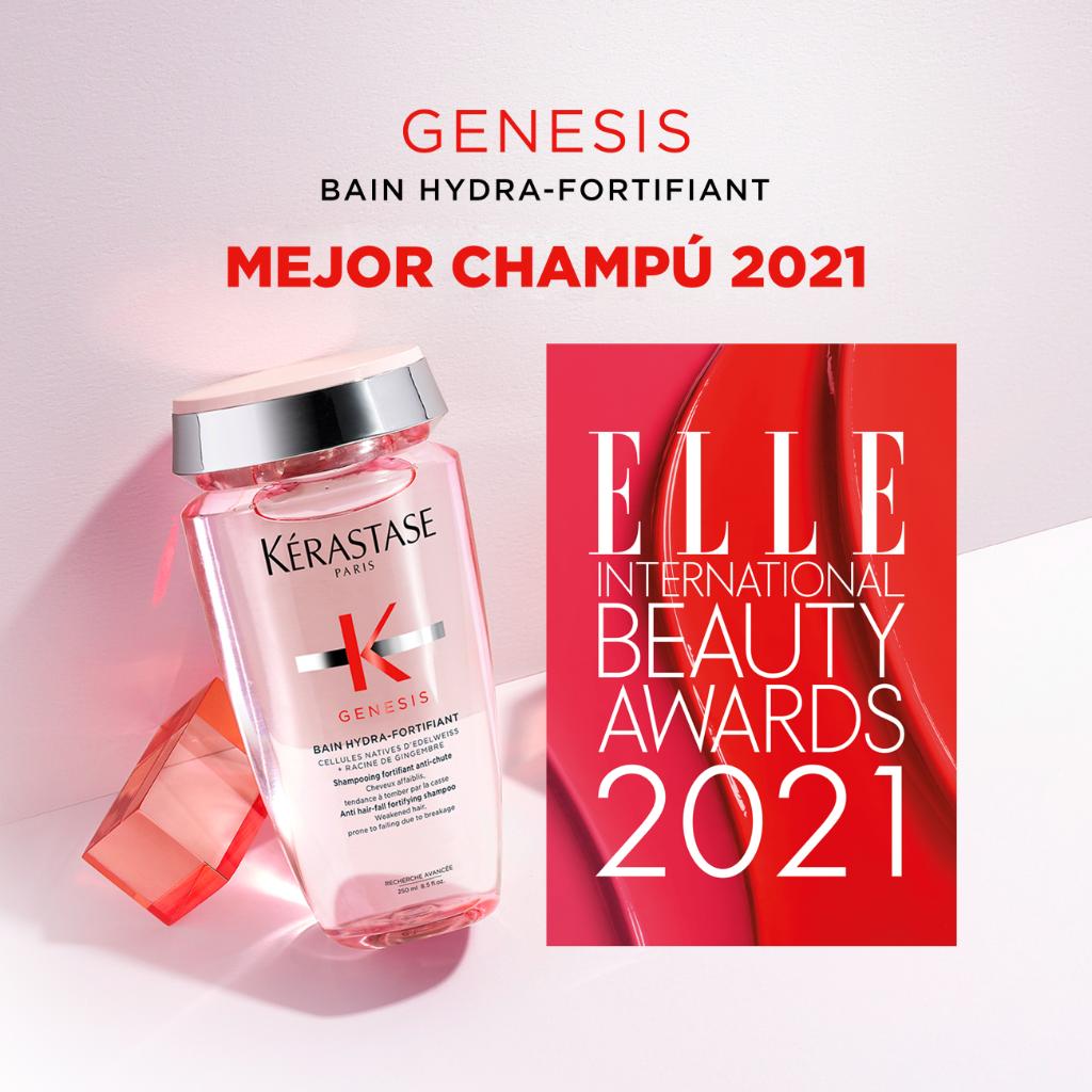 🏆 OTRO GRAN ÉXITO PARA TU GAMA FAVORITA 🏆

 ELLE BEAUTY AWARDS premia la excelencia y el "Savoir Faire" en el cuidado del cabello otorgando en la categoría de "Mejor Champú 2021" a nuestro Hydra-Fortifiant de la gama GENESIS 💖 

#KerastaseSpain 
#PremiosEIBA2021 
<a href="/elle_es/">ELLE España</a>