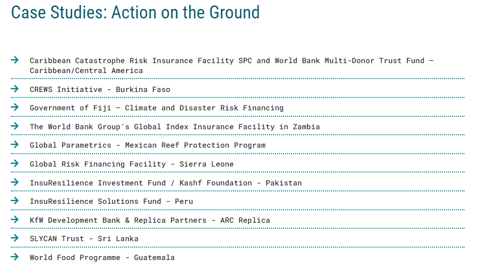 InsuResilience's tweet photo. Check-out our Annual Report 2020 featuring high-quality case studies on Climate and Disaster Risk Finance and Insurance (#CDRIF) #solutions in vulnerable countries 👉 https://t.co/eI9sdEThaP https://t.co/UG7jX3iIkr
