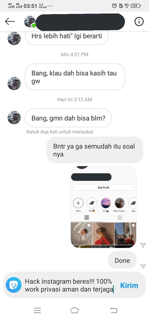 MultiCyber62's tweet photo. Terimakasih sudah memakai jasa kami💻 Bagi yang mau order bisa langsung dm Untuk Tanya Price list harga!!!
#hacking #hacker #hackers #sadapwa #sadapline #hackinstagram #hacktwitter #hackfacebook #Hacked #hack #hackwa #hackline #hackgmail https://t.co/uShYKjmPZi