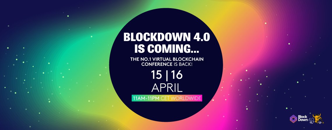 BlockDownConf's tweet image. Start your week off right and get your hands on a ticket to the premier blockchain event this year, where VIP &amp;amp; Special Access VIP ticket holders get exclusive benefits!
#BlockDown2021 #BlockDownNotLockDown #blockchain #conference
bit.ly/2MkdZms