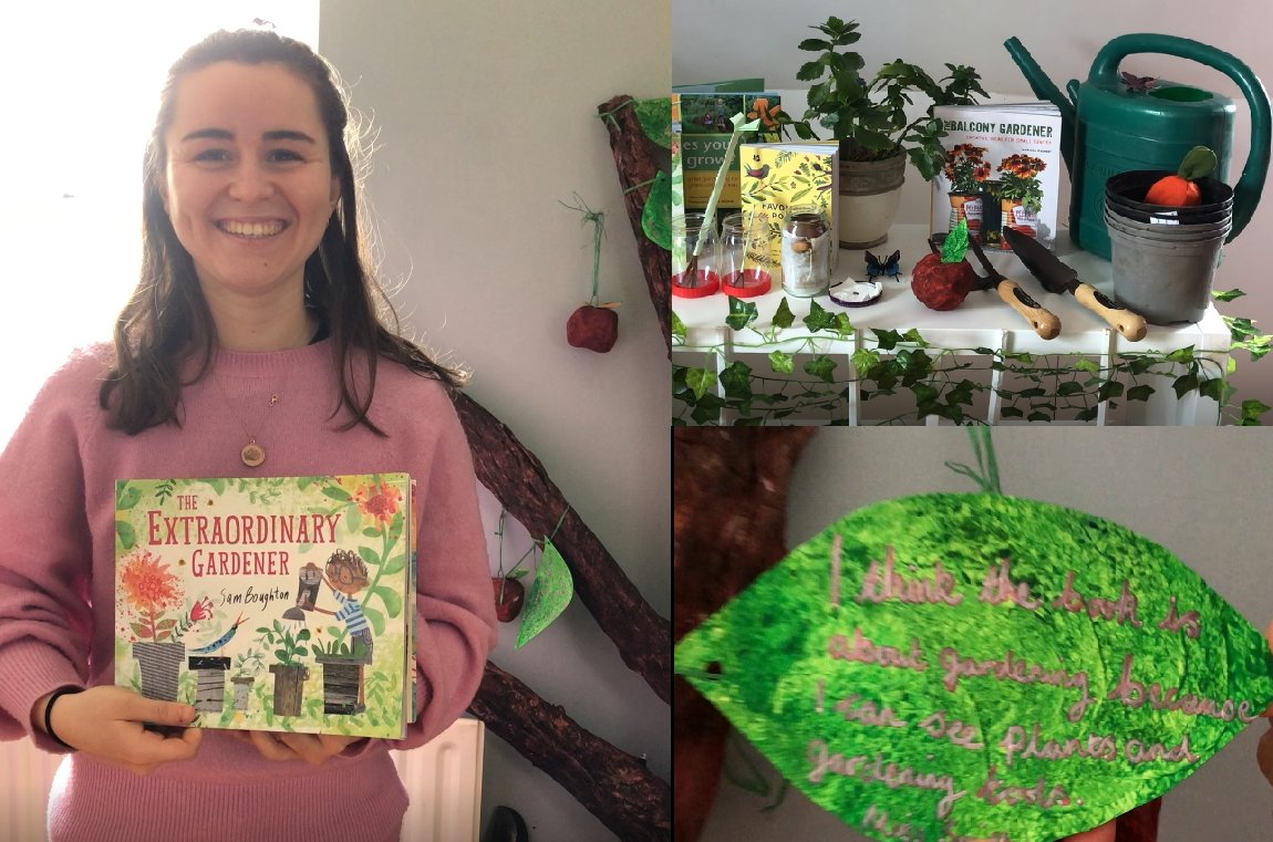 Mat_at_Brookes's tweet photo. I'll be uploading the final-year student plans soon on Padlet but wanted to open up by sharing this LOVELY video by @SmithsMiss for her plan on @Samillustrates #TheExtraOrdinaryGardener Isobel created this at home during lockdown. I think it's fantastic.  https://t.co/qzvjjEDmza https://t.co/6uUqfhCxn7