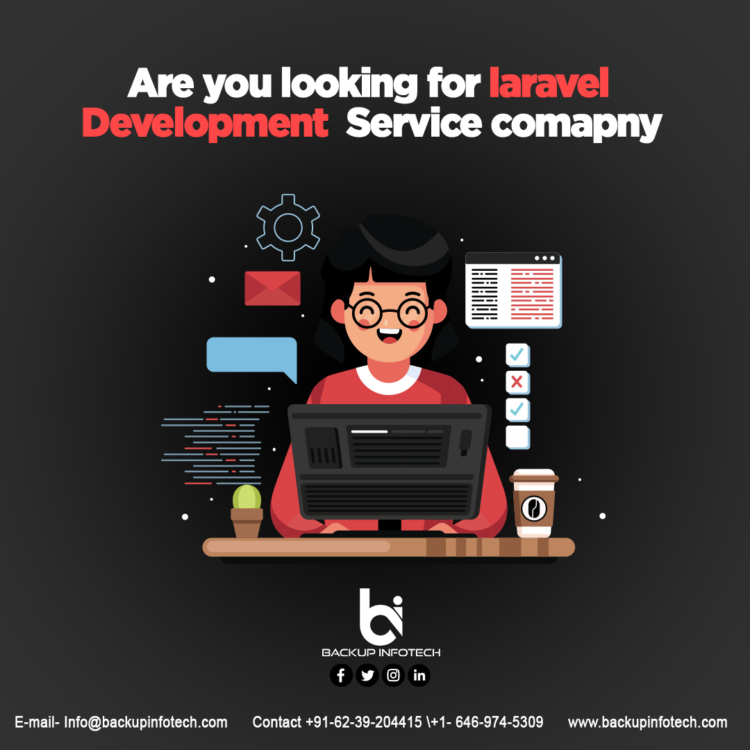 backupinfotech's tweet photo. Being one of the best #Laraveldevelopment companies, we are committed to work on a result oriented programming approach. we quickly streamline grueling tasks, save a significant amount of time, and trim down the overall #Laravel #PHP #websitedevelopmentcost.
🤝Get in Touch WithUs https://t.co/6mGwItURxn