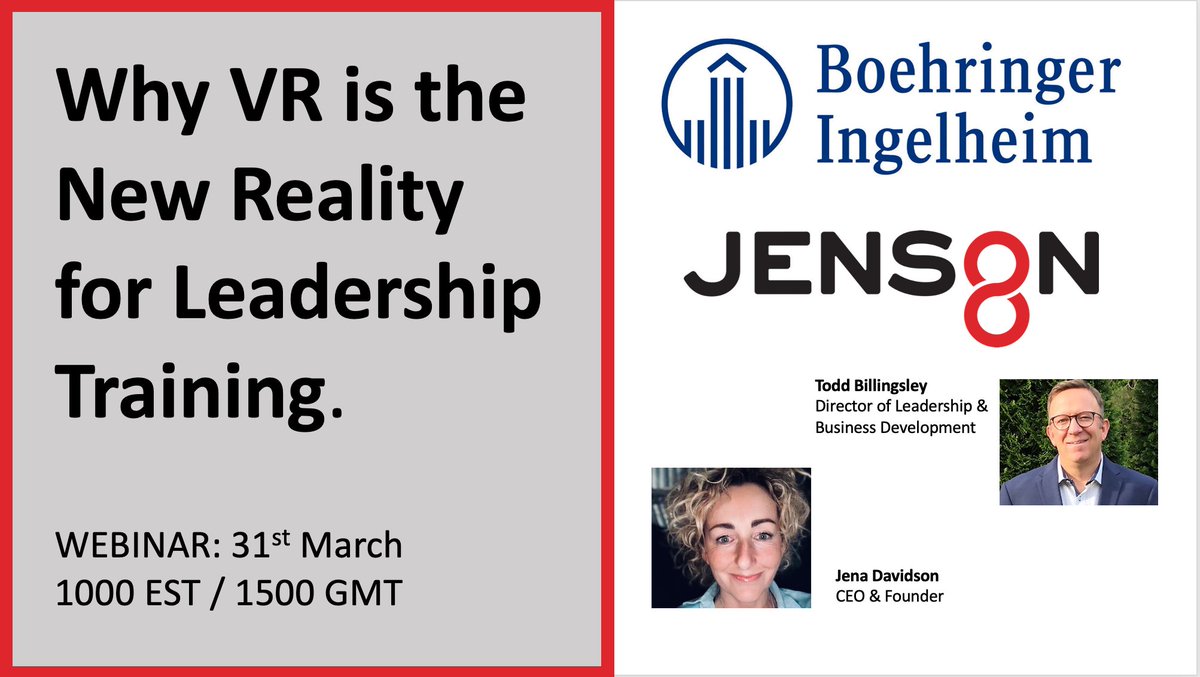 Over 400 people have registered for our webinar, so far. To join them please click here #VR #VirtualReality #training #innovation #technology us02web.zoom.us/webinar/regist…