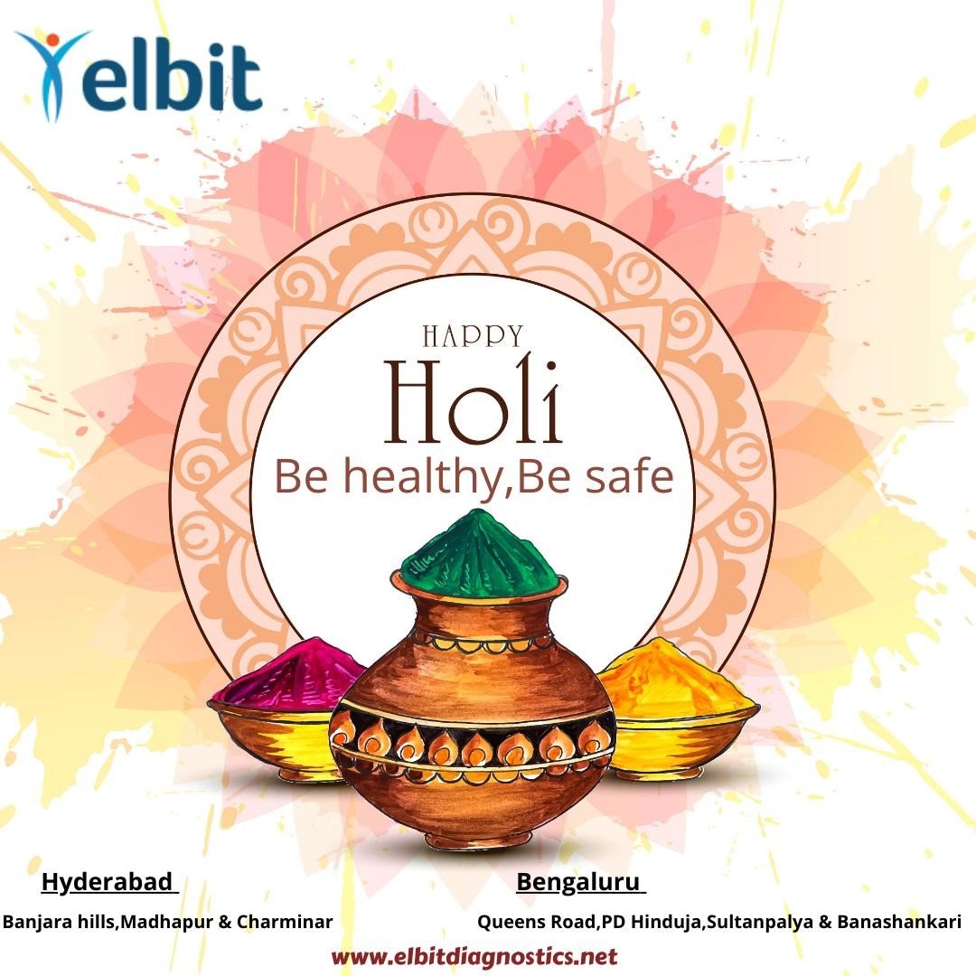 elbitmedical's tweet photo. We wish you and your family a very Happy Holi!

#Holi #Holi2021
#elbitdiagnostics #Hyderabad #Bengaluru
#StaySafeAtHome #Wecareforyou https://t.co/xUe7wjmHYI