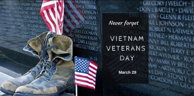 Juliamakiauthor's tweet photo. To all the #Vietnam #Veterans: thank you doesn’t begin to cover it, but it’s a start. And to those that never heard it, welcome home. #VietnamVeteransDay #history #Military https://t.co/AUW2FeGs8q