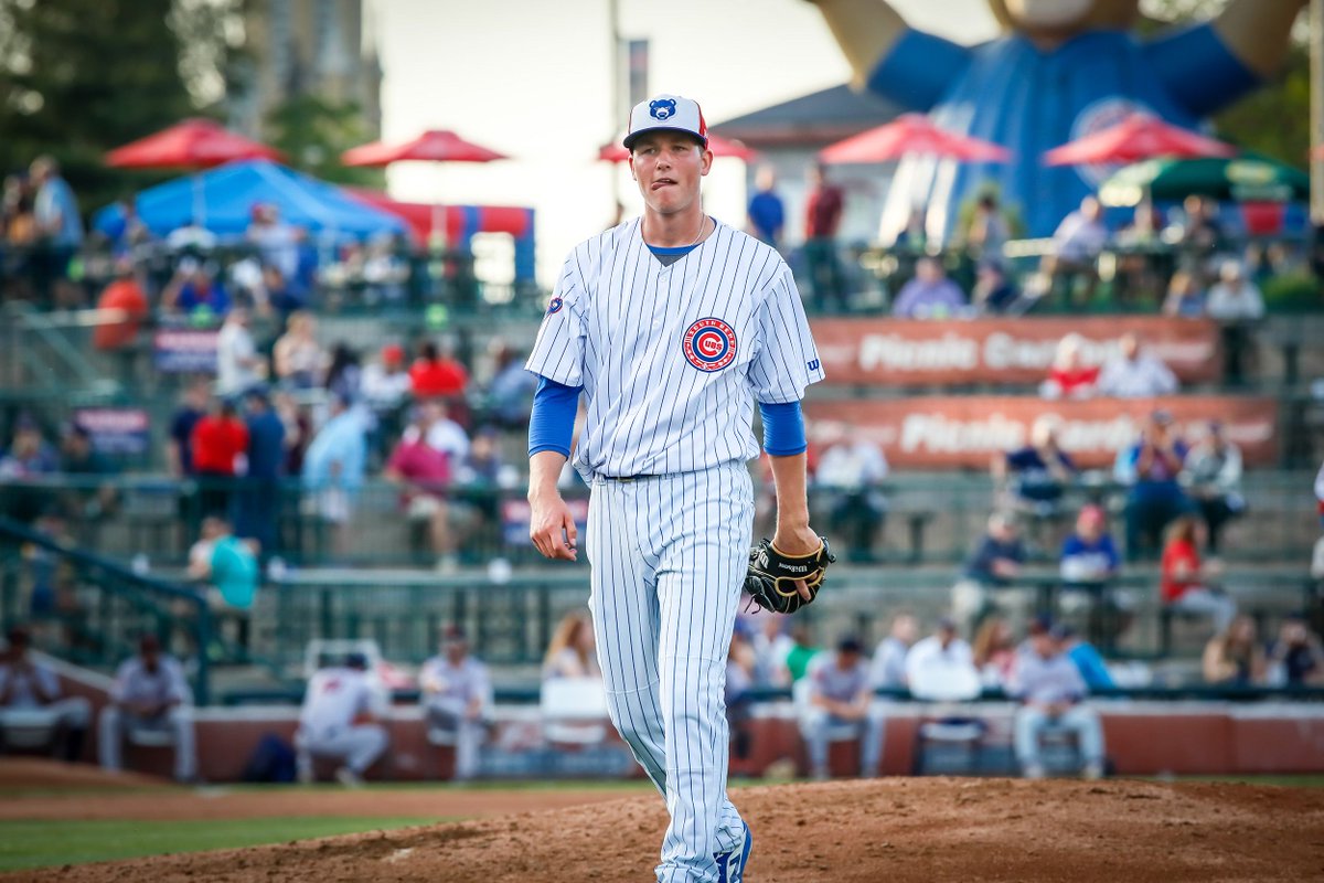 Yell it from the rooftops! Only 3️⃣6️⃣ more days until #OpeningNight on May 4 at Four Winds Field. @rileythomp19