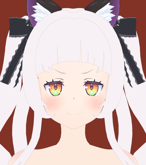 本日の進捗
・目、眉の本モデリング、UV展開、テクスチャ
取り敢えず目を完成させてみてます
改めてみるともう少し瞳の幅縮めた方が良さそうですね 