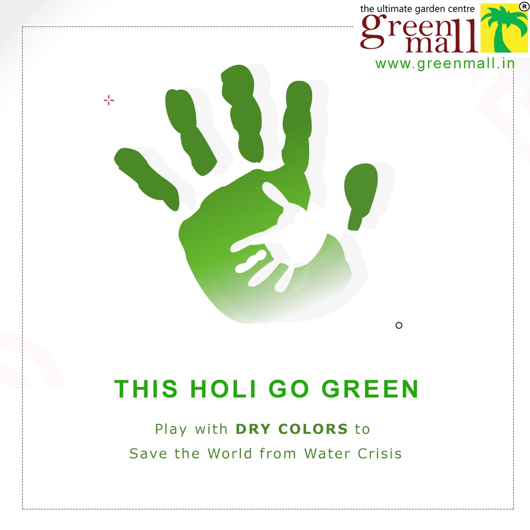 LiveGreenMall's tweet photo. Let's celebrate a dry #holi2021 

Saving water is as important as saving #plants !!

#GreenMall  #happyholi2021 #GreenHoli #savewater #saveplants https://t.co/SUd0DqiWVI