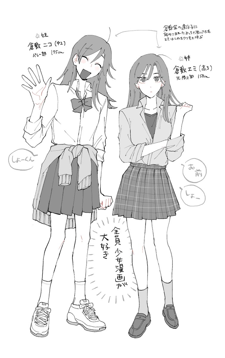 @kimiharu_TL 笑次郎の姉と妹 