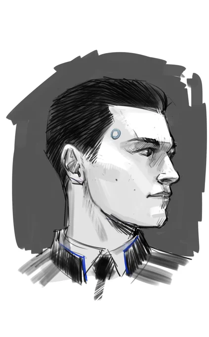 some old Connor sketches
и непереводимые русские мемы...
#DetroitBecomeHuman #rk800 