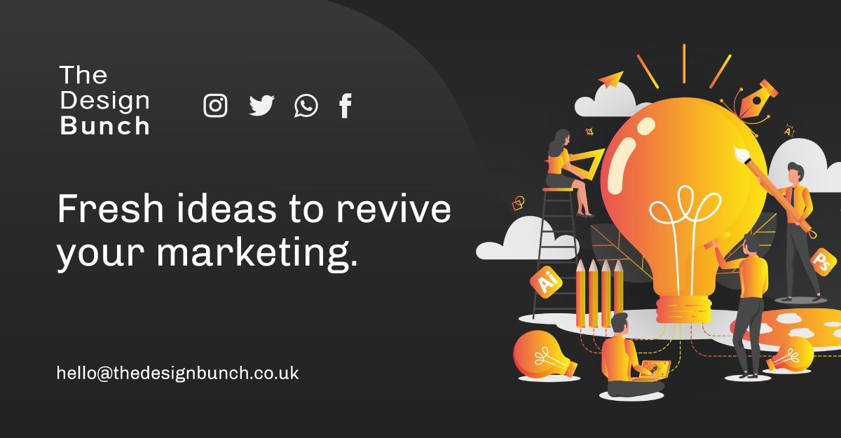 TheDesignBunch's tweet photo. Think your business branding could benefit from a fresh pair of eyes?👀🟡
 
If it has been a while since your last brand review, it may be time to consider refining your look, company values, services and the ideal target audience you're reaching for.✔️

#branding #lincsconnect https://t.co/CZYVX69MLp
